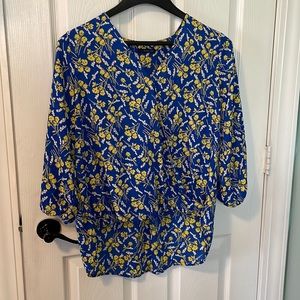 Colorful floral shirt